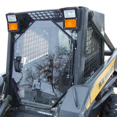 new holland skid steer enclosure|aftermarket skid steer heaters.